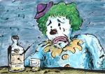 clown drunk
