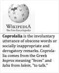 Coprolalia